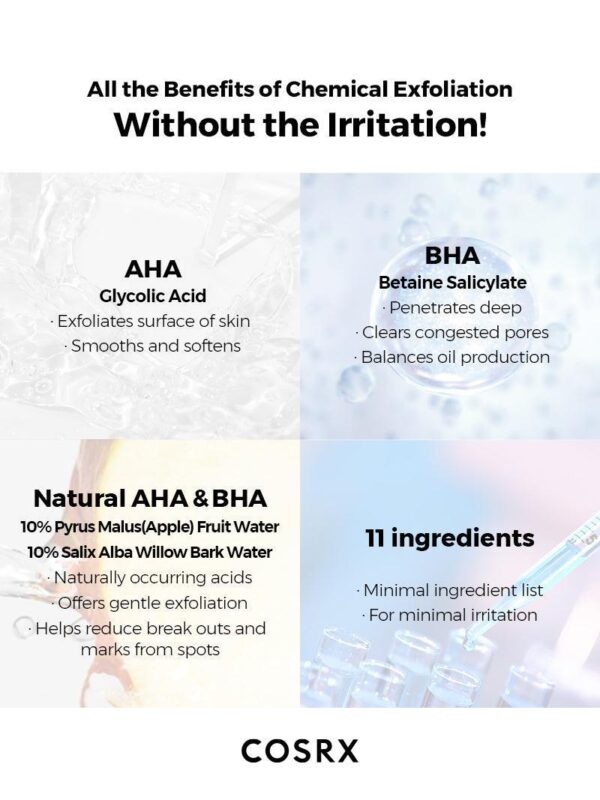 Cosrx AHA/BHA Clarifying Treatment Toner 150 ml. - Image 2