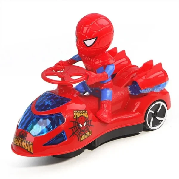 Electric Universal Wheel Cartoon, Car Light Music Anime Figure Toy, Gifts for children. - Image 4