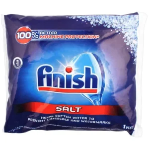 Finish Salt, Dishwasher Salt for Dishwashers and Water Softeners, 1 Kg.