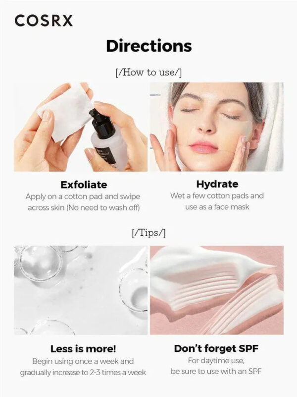 COSRX BHA Blackhead Power Liquid, Best Exfoliating Toner for Blackheads, Pores & Acne-Prone Skin, 100 ml. - Image 3