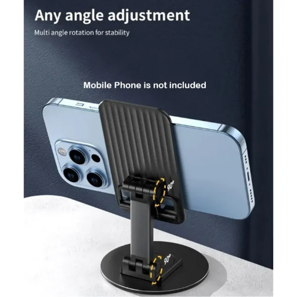 360 Degree Rotating Phone Bracket Lifting Folding Phone Stand - Image 5