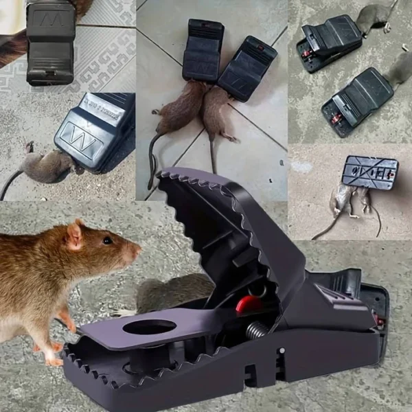 Heavy Duty Plastic Mousetrap Rat Catcher - Image 2