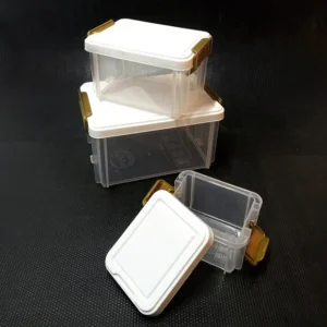 Pack Of 3 - Multi-Purpose Stackable Storage Box Organizer