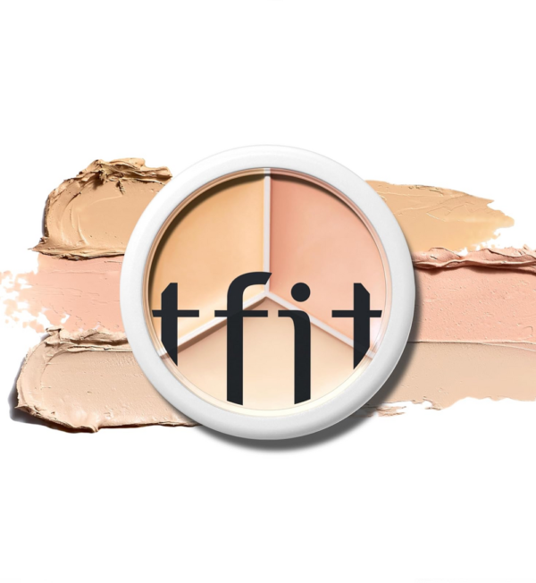 TFIT Cover Up Pro Concealer Palette, 3-in-1 Full Coverage Color Correcting Concealer. - Image 5