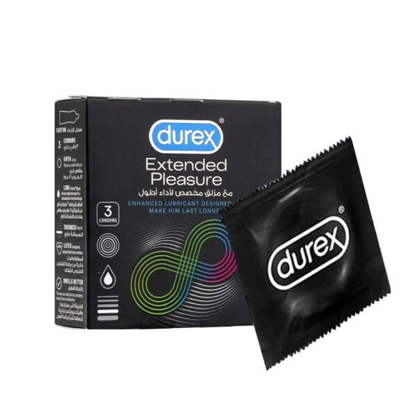 Durex Extended pleasure pack of 3 Condoms