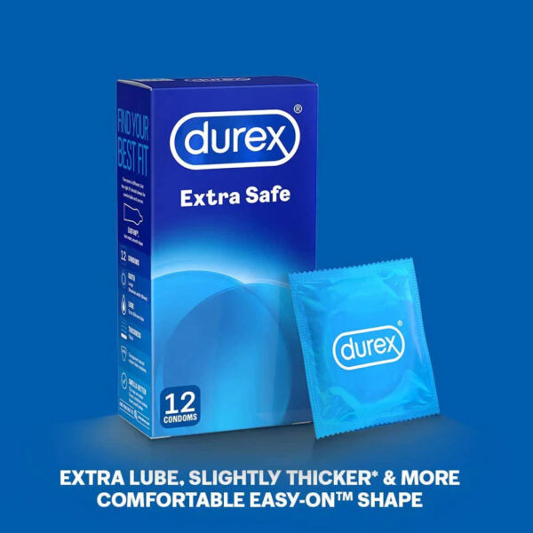 Durex Extra Safe 12-Pack Condoms - Image 2