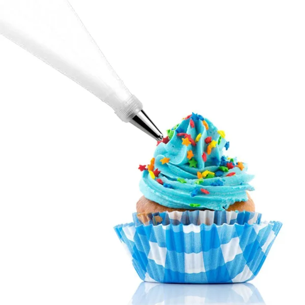 Cake Decorating Tips Set Icing Piping Cream Pastry Bag Stainless Steel Nozzle Pastry Tips Converter Cake Decorating Tools - Image 7