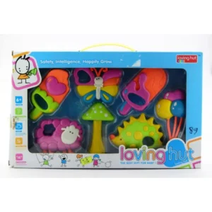 Seven Pieces Of Rattle Set For new Born Baby.