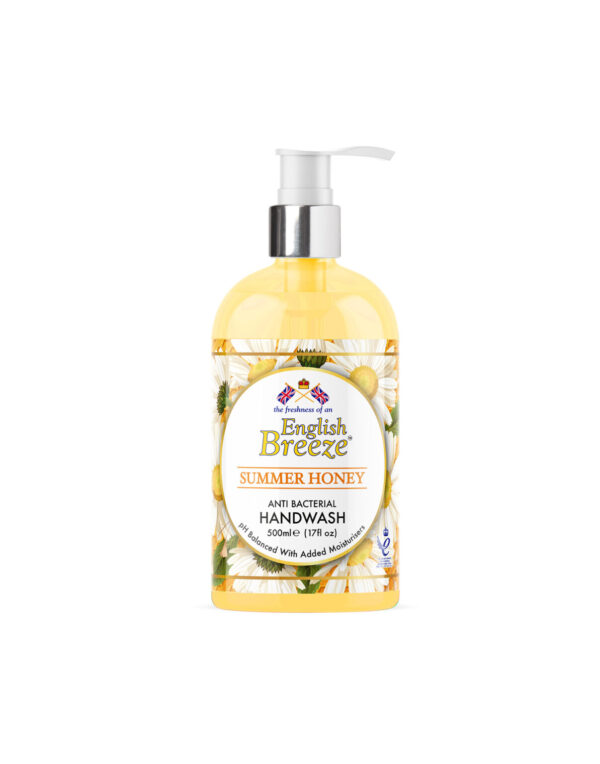 English Breeze Hand Wash, Summer Honey, Cool Coconut, Lily Pond Hand wash, 500 ml. - Image 4