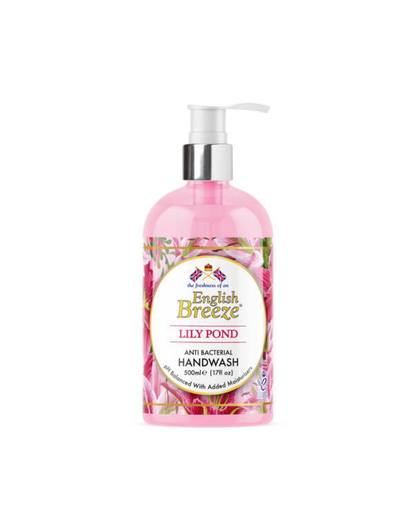 English Breeze Hand Wash, Summer Honey, Cool Coconut, Lily Pond Hand wash, 500 ml. - Image 3