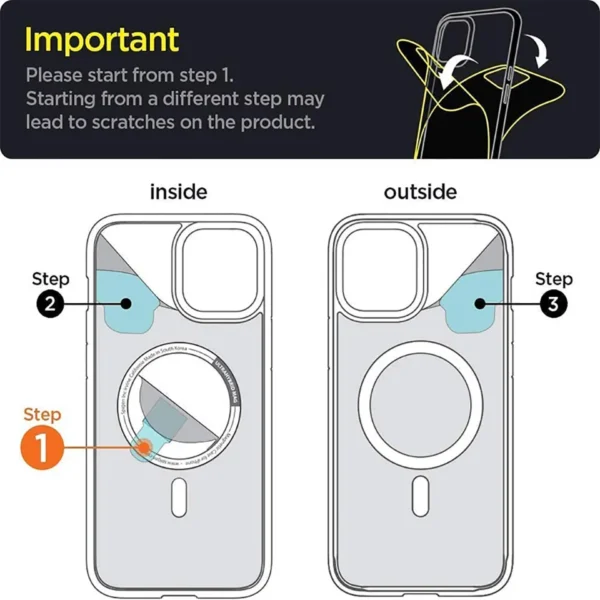 Apple iPhone  Clear Original Magsafe Magnetic Clear Case Transparent Cover - Image 10