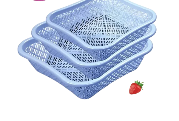 Mango Fruit Basket 3 Piece Set large - Image 2
