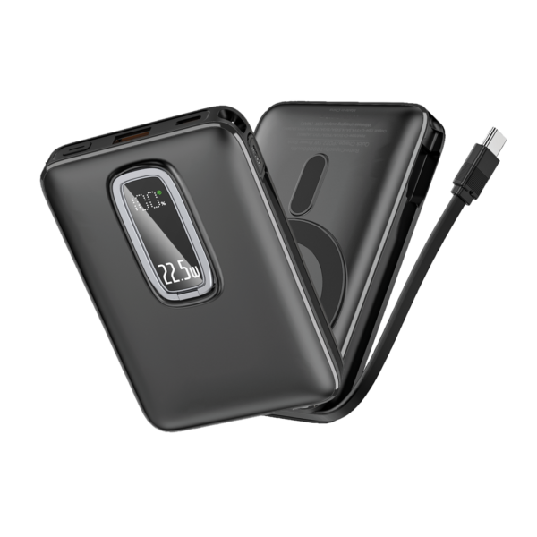 Hottu Power bank HT32 With 10,000 mAh Battery Capacity, Compact And Portable, Long Battery Life.