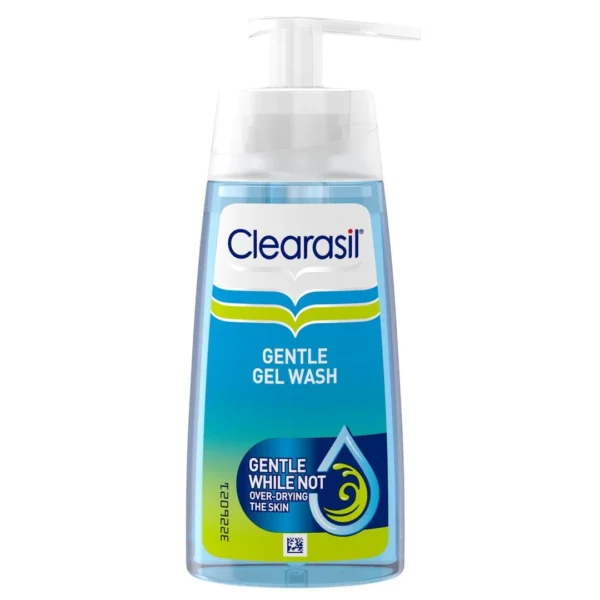 Clearasil Gentle Gel Wash, For Face, Gentle Cleansing Without Over Drying, 150 ml.