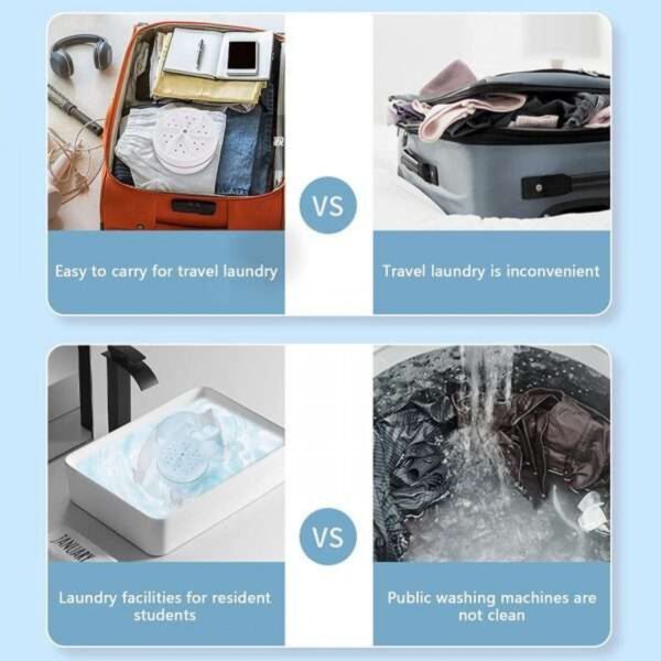 Mini Washing Machine Portable TURBINE WASH - Image 5