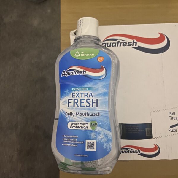 Aquafresh Extra Fresh Daily Mouthwash, Fresh And Minty, 500 ml. - Image 2