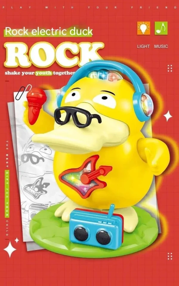 Dancing and Singing Duck Toy with Light and Action Toy For kids.