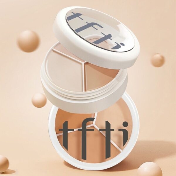 TFIT Cover Up Pro Concealer Palette, 3-in-1 Full Coverage Color Correcting Concealer. - Image 4