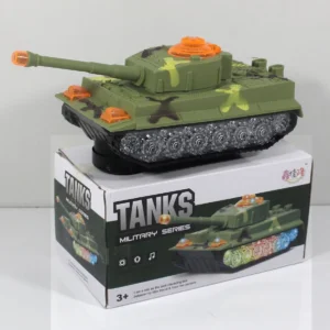Military Toy Tank with Light and Sound and Bump and Go, Toy For kids, Specially boys.
