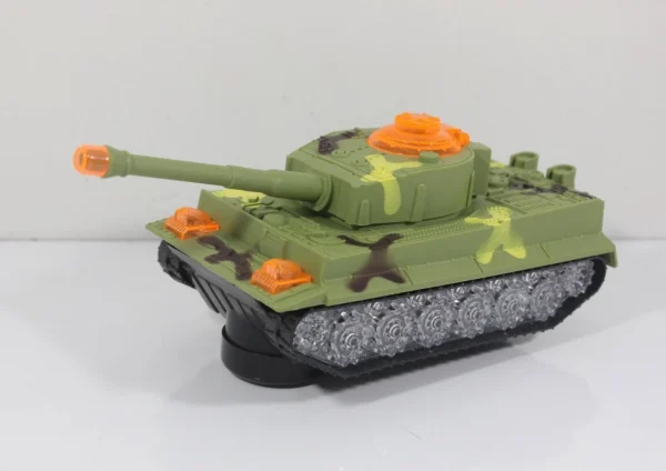 Military Toy Tank with Light and Sound and Bump and Go, Toy For kids, Specially boys. - Image 4