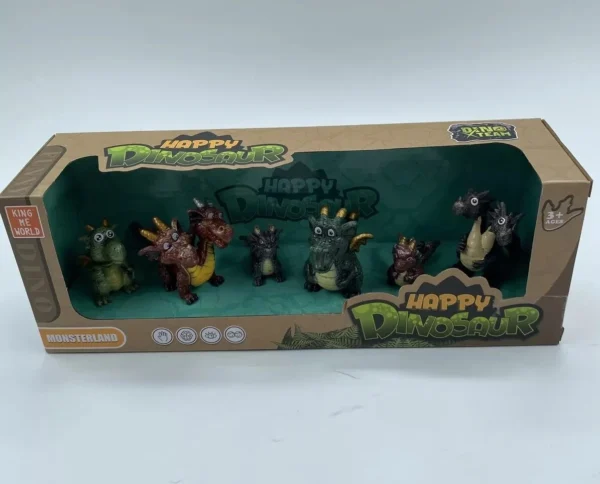 Happy Dinosaur Dino Team 6 Mini Dinosaurs Monsterland