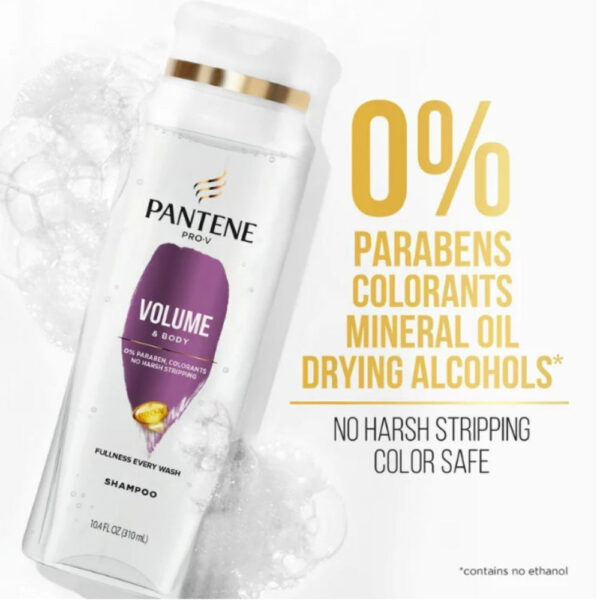 Pantene Active Pro-V Volume & Body Shampoo, 400 ml. - Image 3