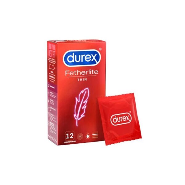 Durex Fetherlite Thin 12-pack Condoms