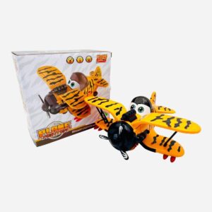 Toy airplane with sounds and lights, Plane Fighter, For +3 years children.
