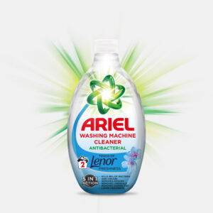 Ariel Washing Machine Cleaner, Antibacterial, With Lenor Freshness, 250 ml.