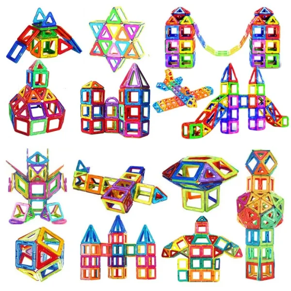Magnetic sheet construction toy set - Image 8