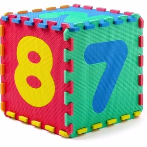 Eva Number Puzzle Mat Pack of 10 Sheets ,8 MM)