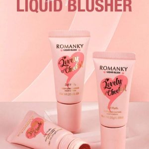 Liquid Blush, Fine Shimmer, For All Skin Tones, For A Fine, Soft, Creamy Look, Long-Lasting And Waterproof.