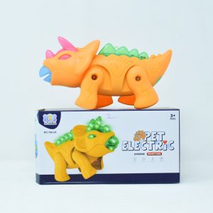 Walking Rhino Pet Electric With Light And Music For Kids.