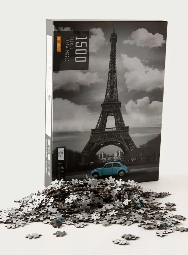Eiffel Tower 1500 Piece Puzzle For Kids