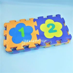 Premium Numbers Flower Puzzle Baby Play Mats