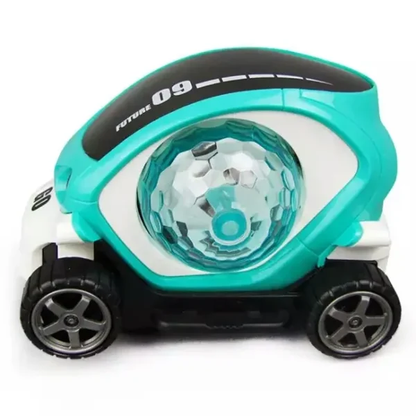 09 Future Car Rotate 360° with Flashing Light And Music For Kids. - Image 4