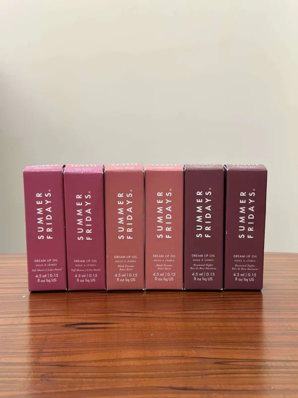 SUMMER FRIDAYS Dream lip oil 4.5ml (Set Of 4) - Image 4