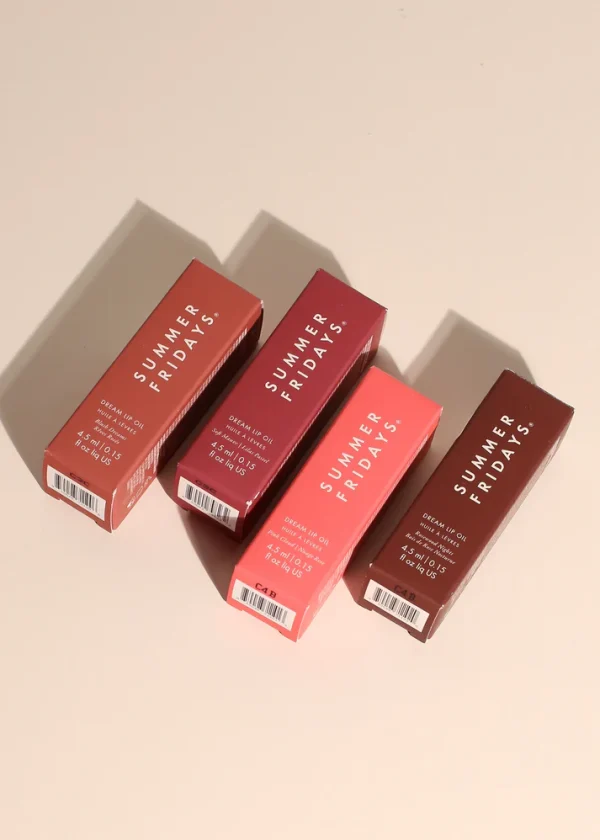 SUMMER FRIDAYS Dream lip oil 4.5ml (Set Of 4)