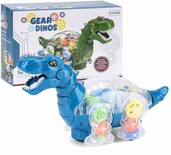 Gear Dinosaur Multi Functional Toy With Lighting And Music, Animal Toy For kids. - Image 2