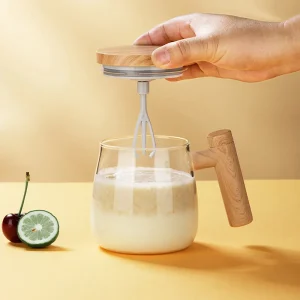 Automatic Self-Stirring Mug 400ml - Battery Powered Electric Mixer for Coffee, Milk, Protein Shakes