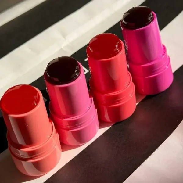 Set Of 4, Milk Makeup Blush Stick, Cooling Water Jelly Tint, Long-lasting Colour For Cheeks And Lips. - Image 5