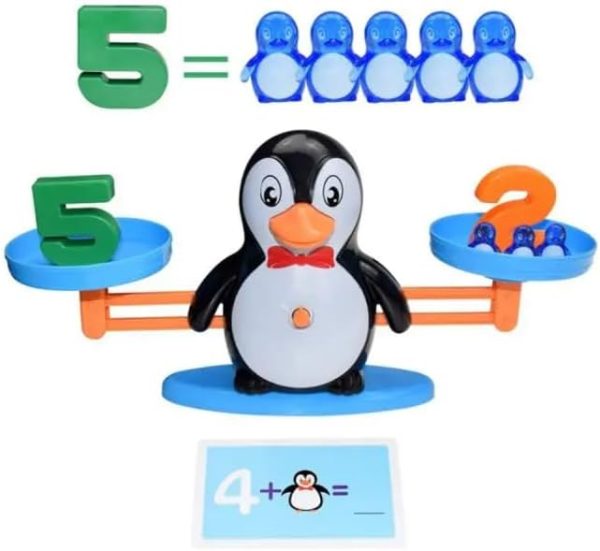 Penguin Balance Educational For Kids To Learn Basic Math Toy
