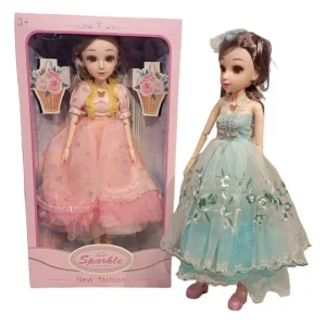 46 CM Bendable Beautiful Barbie Baby Fashion Dolls For Girls