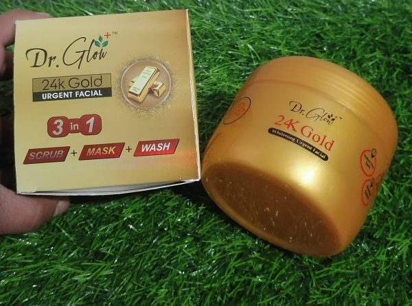 Dr. Glow 24K Skin Care Urgent Facial 3 in1 - Image 2