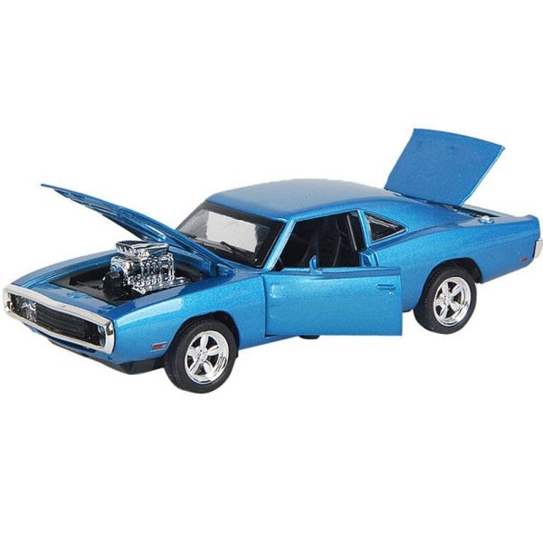 Dodge Charger Fast And Furious Classic Die-Cast Metal Toy Car DC32532 - Image 5