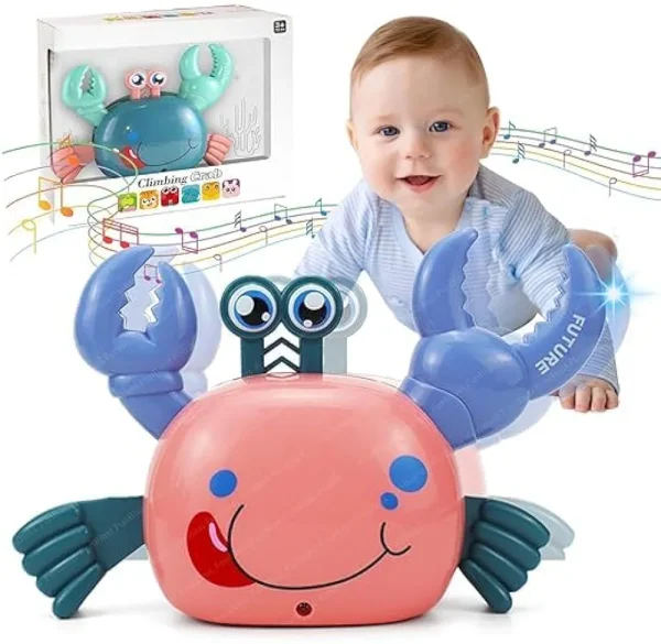 Climbing Crab Toys For Kids, Electronic Musical Toy, Educational Toys For Kids. - Image 3