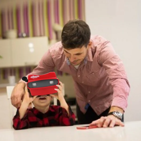 3D View Masters for Kids with 2 Reel(Red) - Image 4