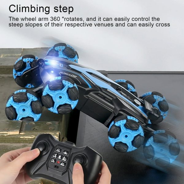 8 Wheels Climbing Spray Drift Stunt Car, 360° Rotating Spinning Car, High Speed Racing Car, Remote Control Twisting Off-Road Monster Toy Car For kids. - Image 4