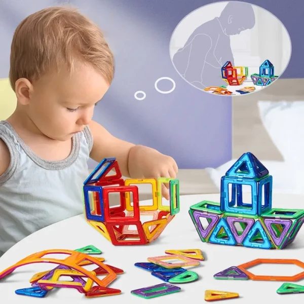 Magnetic sheet construction toy set - Image 9