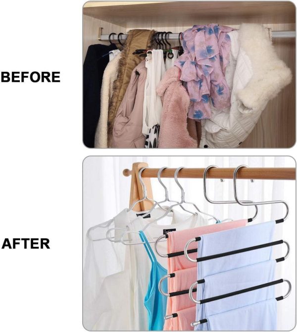 5 In 1 Magic Hangers For Clothes Pants Organizer - Image 4